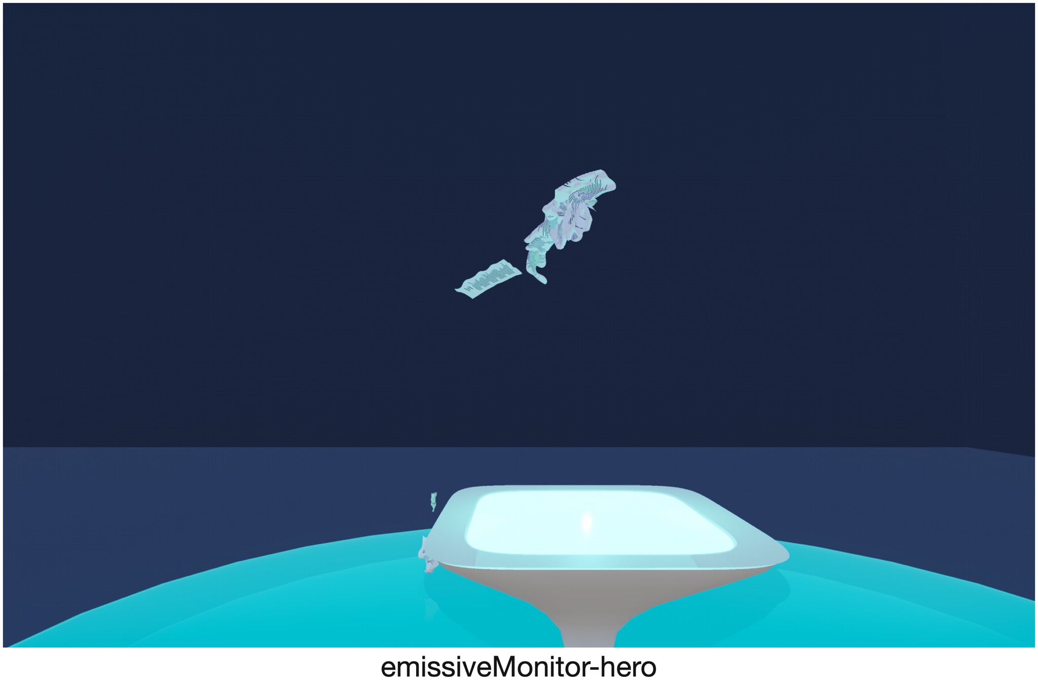 Visualizer · emissiveMonitor