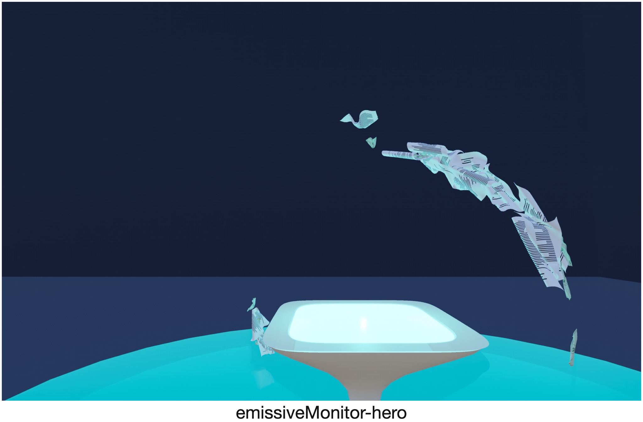 Visualizer · emissiveMonitor