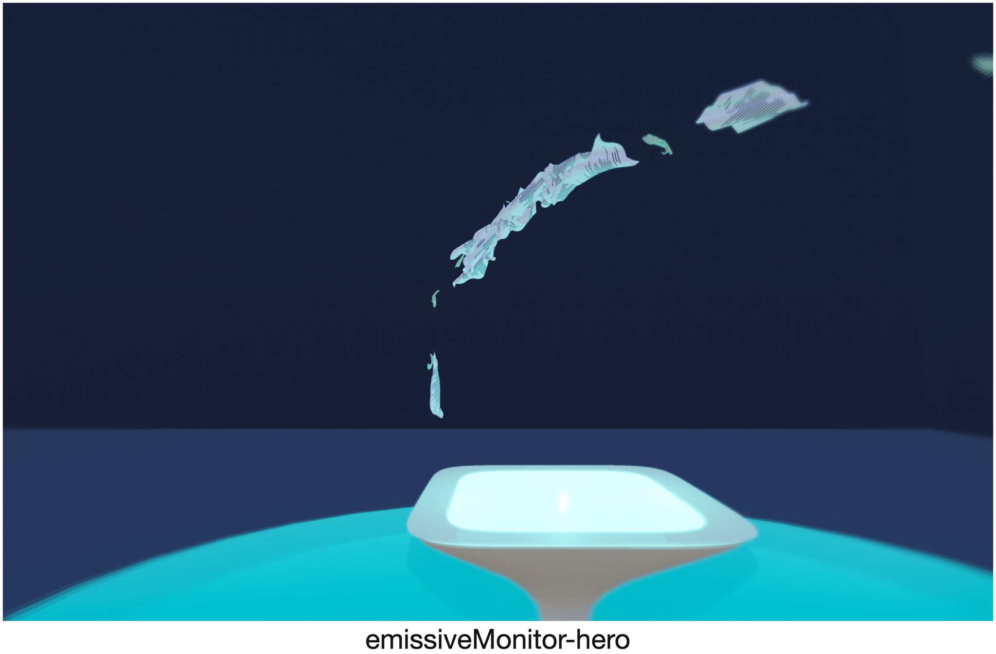 Visualizer · emissiveMonitor