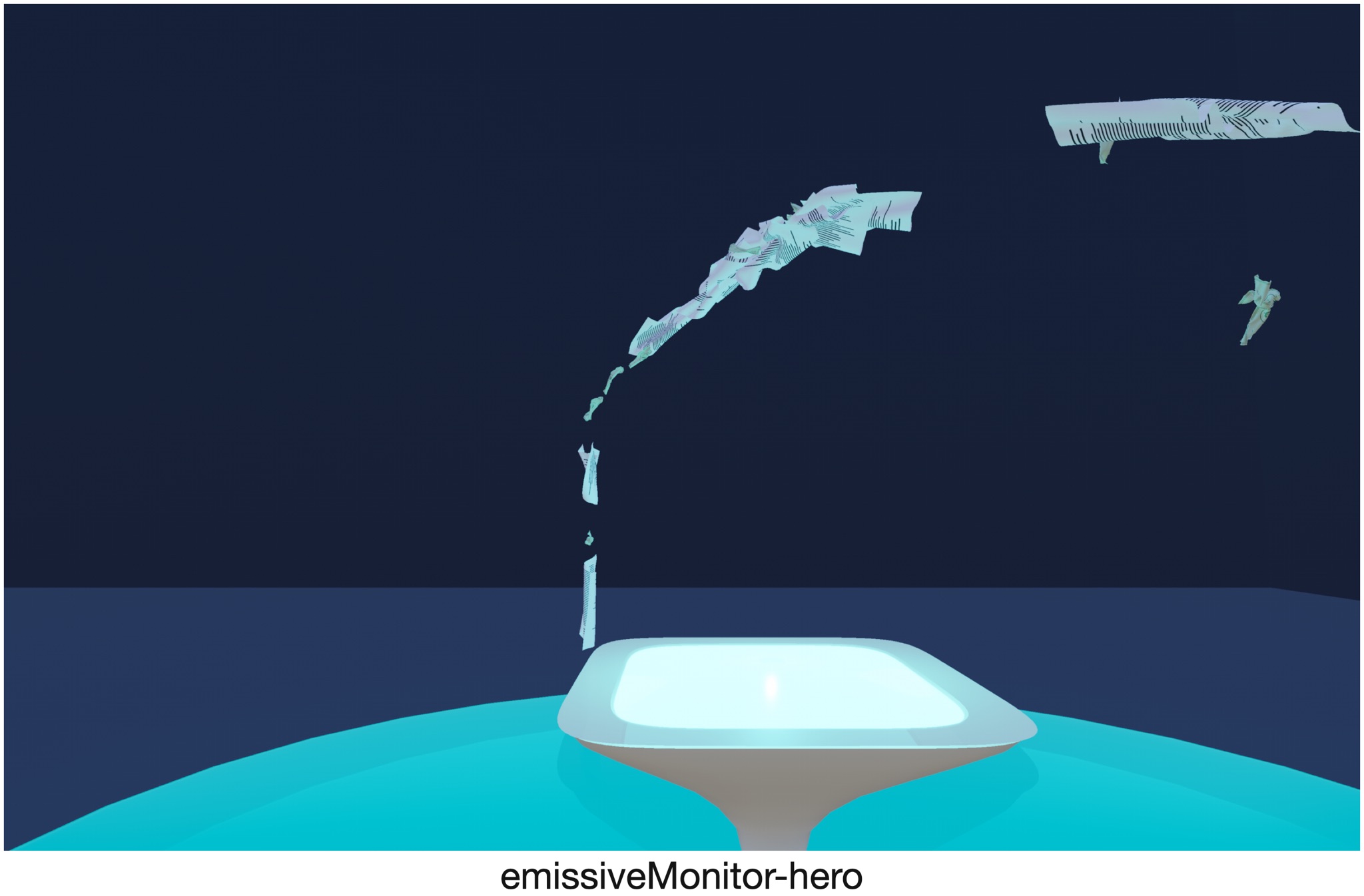 Visualizer · emissiveMonitor