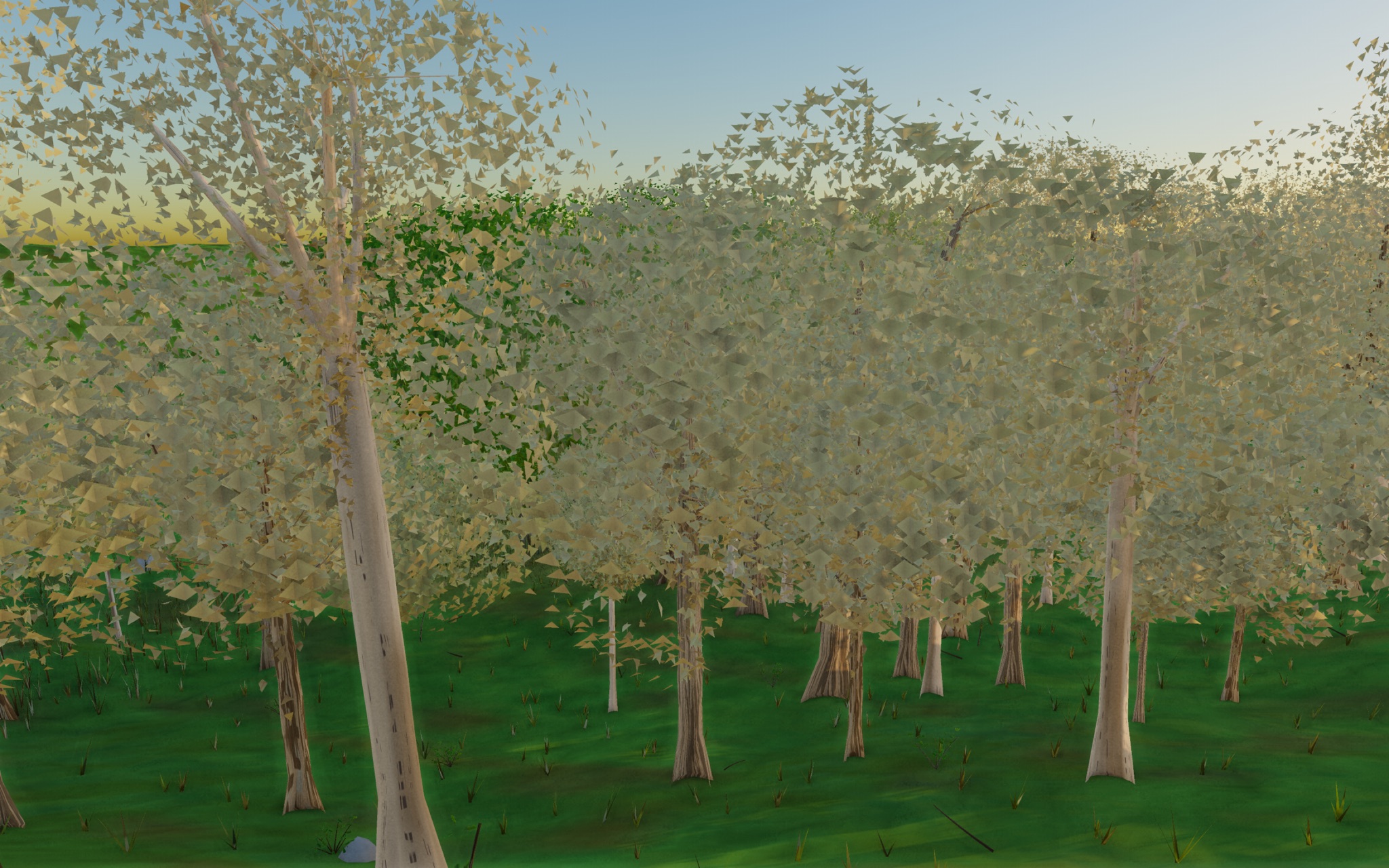 Visualizer · forest-side — round3d: class-agnostic core cull (foliage|wind) kills the class-0 spire