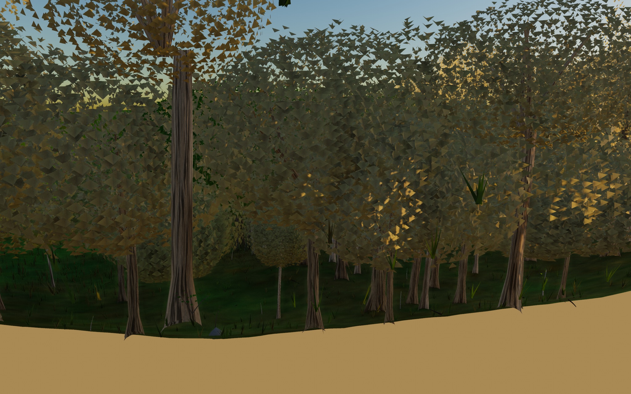 Visualizer · forest-side — round1c: moss albedo wash + cushions shared field