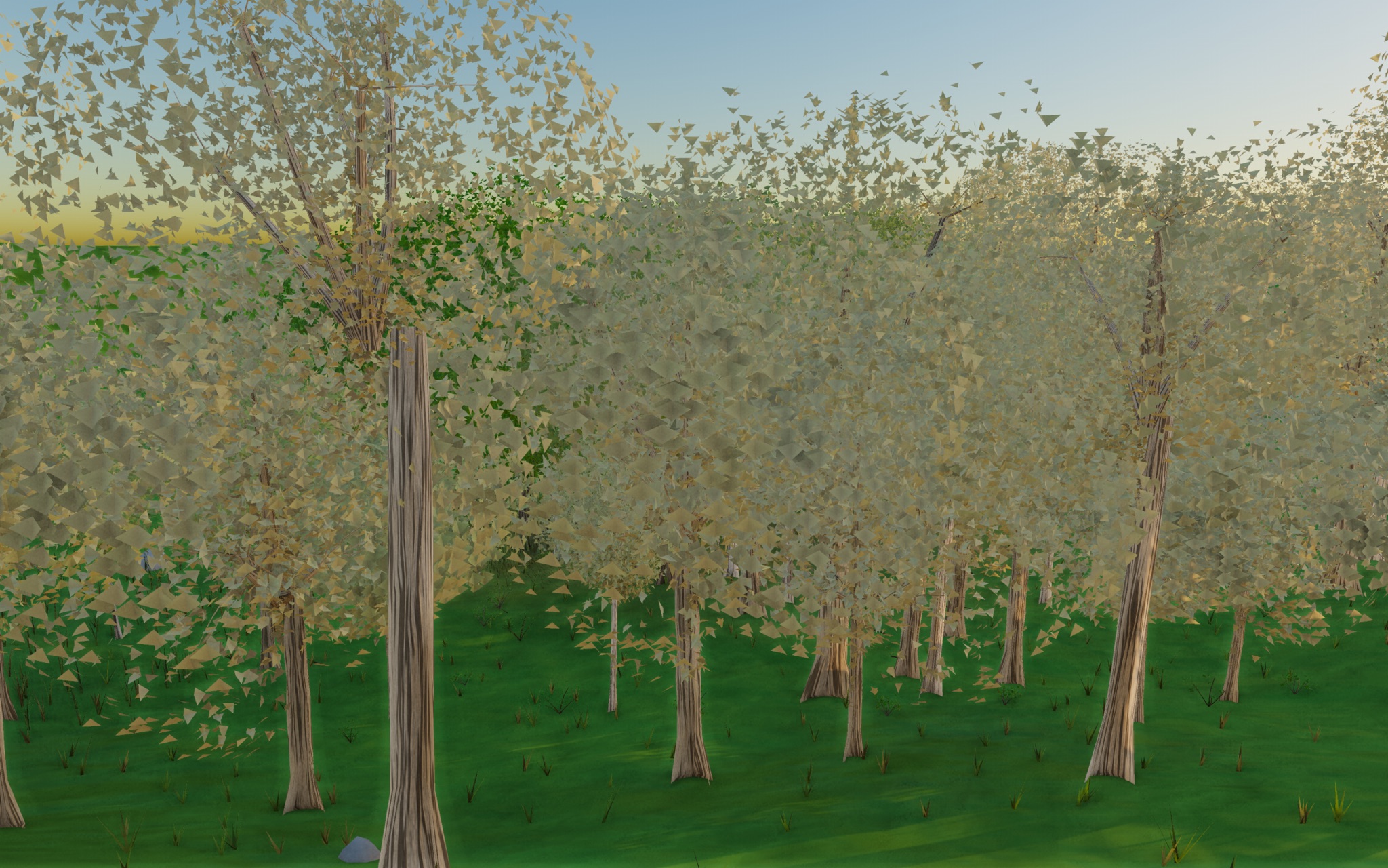 Visualizer · forest-side — TEST2: dead-centre cull box x[-2.4,2.8] z[-1.8,2.8] y[0.3,4.5]