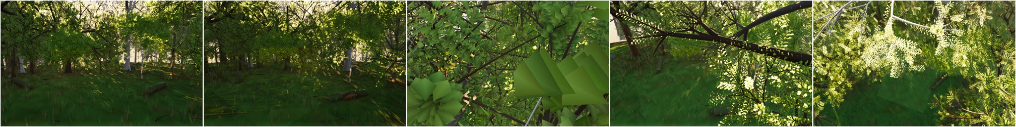 Visualizer · forest — r1c: resaturate+dim near-sun Mie glow so horizon reads orange not cream