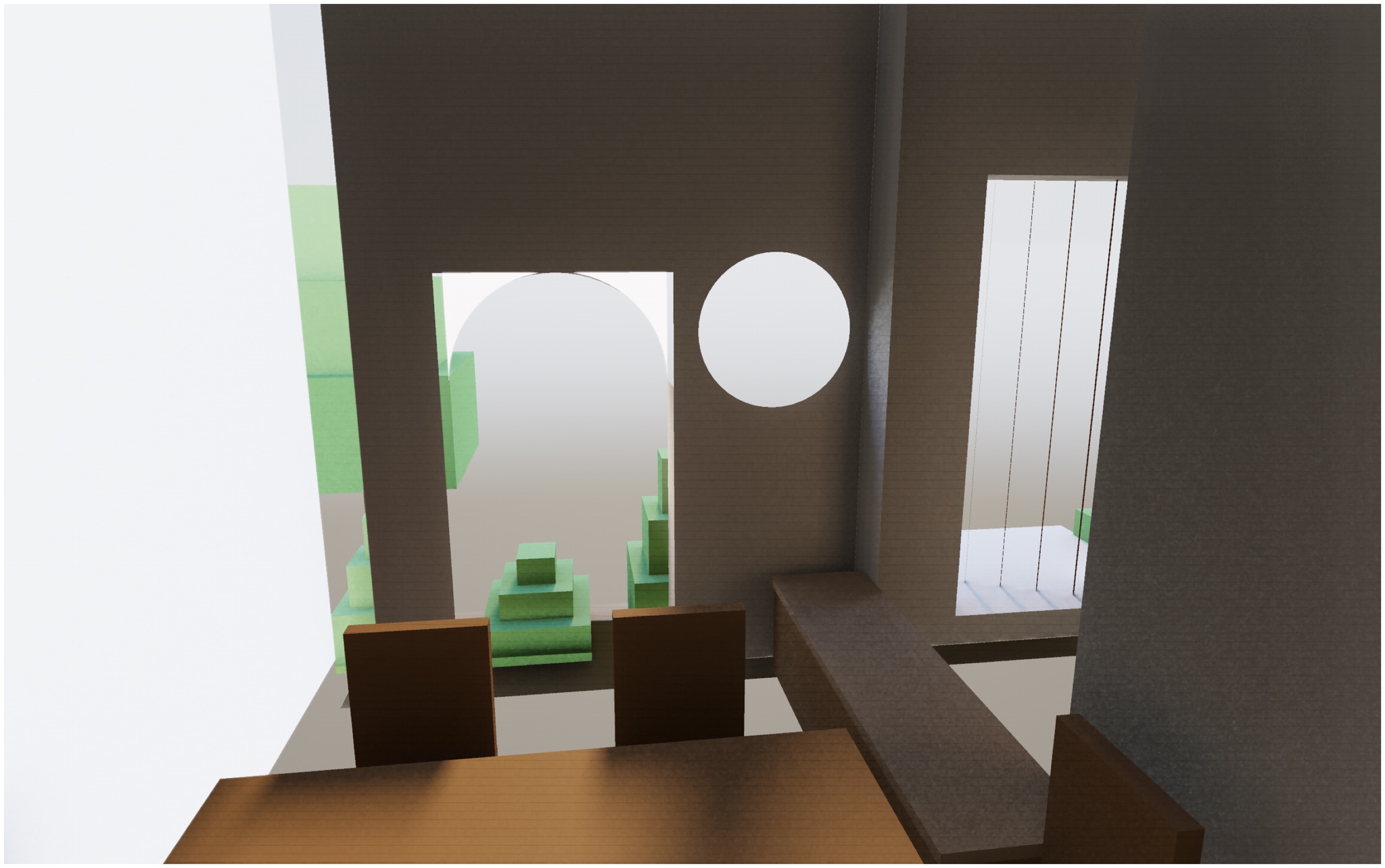 Visualizer · illuminatoramaHouse — iter4: GI 3.6 warmer bounce