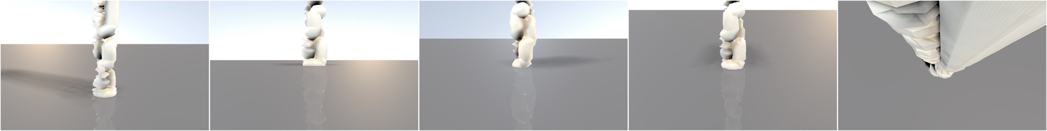 Visualizer · softServeCoilSim — BISECT conveyor-off pure coiling